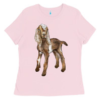 Baby Nubian Goat Ladies Tee | Teevron