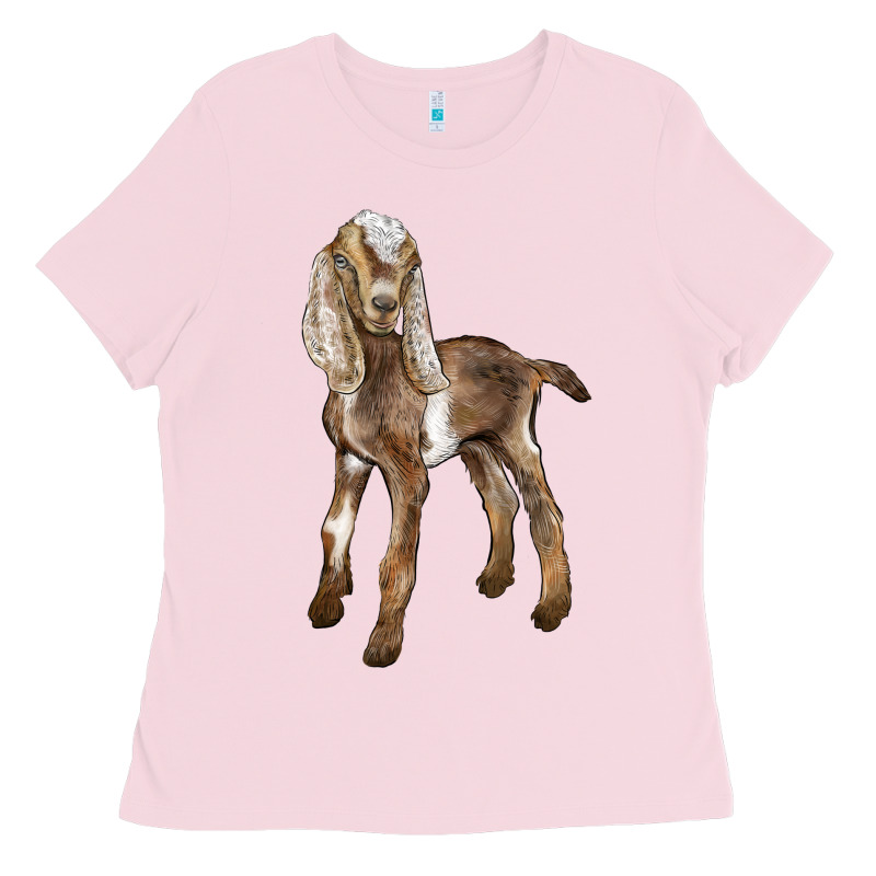 Baby Nubian Goat Ladies Tee by LillyAllenDesigns | Teevron