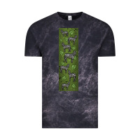 Cloud Black zebra Vintage Tee - LillyAllenDesigns