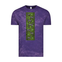 Cloud Purple zebra Vintage Tee - LillyAllenDesigns