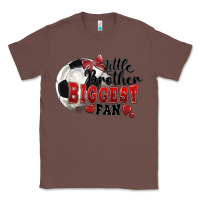 Chestnut little brother biggest fan soccer Classic Tee - FaDigitalArtStudio