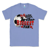 Colony Blue little brother biggest fan soccer Classic Tee - FaDigitalArtStudio