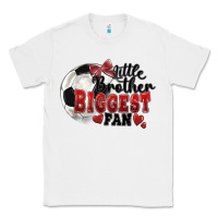 Little Brother Biggest Fan Soccer Classic Tee | Teevron