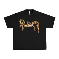Black Gecko Lizard Illustrations Urban Heavy Tee - LillyAllenDesigns