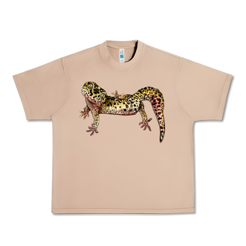 Gecko Lizard Illustrations Urban Heavy Tee by LillyAllenDesigns | Teevron