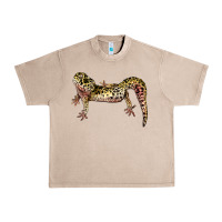 French Oak Gecko Lizard Illustrations Urban Heavy Tee - LillyAllenDesigns