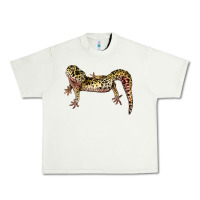 Pistachio Gecko Lizard Illustrations Urban Heavy Tee - LillyAllenDesigns