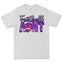 Dove Grey football aunt Premium Tee - CowhideDigitalArt