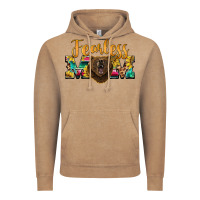 Vintage Coffee fearless mom bear Vintage Hoodie - BarkalooDesign