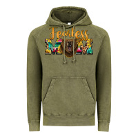 Vintage Olive fearless mom bear Vintage Hoodie - BarkalooDesign