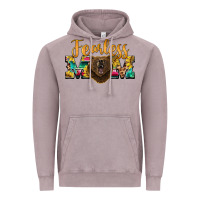 Vintage Zinc fearless mom bear Vintage Hoodie - BarkalooDesign