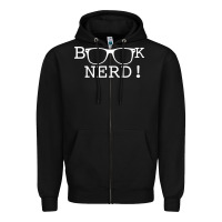 Black b k Nerd! Zipper Hoodie - Bettercallsaul