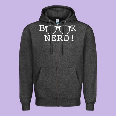 B K Nerd! Zipper Hoodie Designed By Bettercallsaul