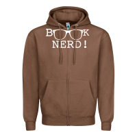 Chestnut b k Nerd! Zipper Hoodie - Bettercallsaul