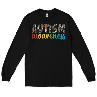 Black autism awareness Long Sleeve Tee - Artiststas