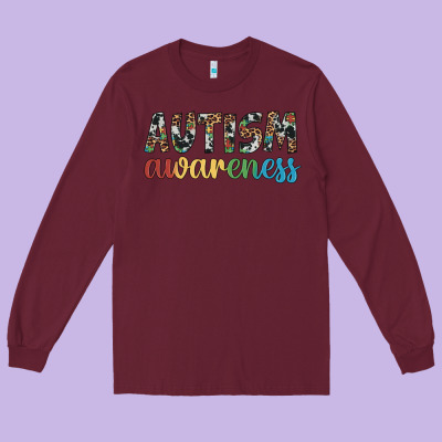 Autism Awareness Long Sleeve Tee Designed By Artiststas