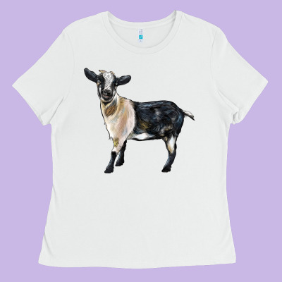 Tennessee Fainting Goat Ladies Tee Designed By Lillyallendesigns