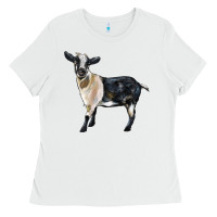 White Tennessee Fainting Goat Ladies Tee - LillyAllenDesigns