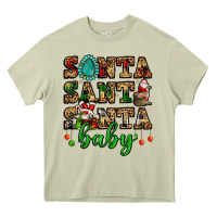 Santa Santa Santa Baby Heavy Core Tee | Teevron