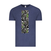 Vintage Denim zebra Vintage Tee - LillyAllenDesigns