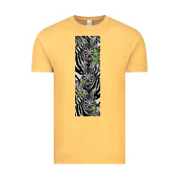 Vintage Mustard zebra Vintage Tee - LillyAllenDesigns