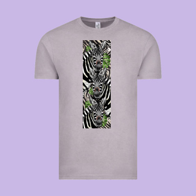 Zebra Vintage Tee Designed By Lillyallendesigns