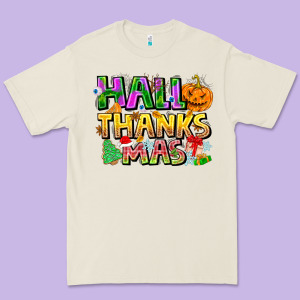 Holiday Fusion Art Premium Tee Designed By Cowhidedigitalart