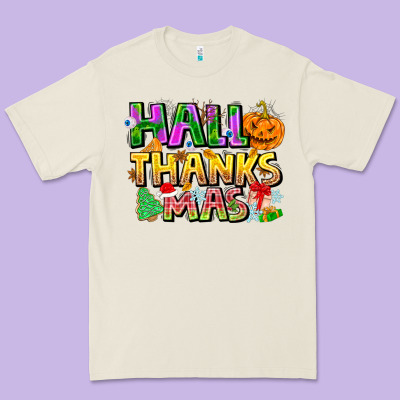 Holiday Fusion Art Premium Tee Designed By Cowhidedigitalart