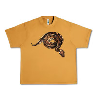 Peanut Butter Royal Ball Python Illustrations Urban Heavy Tee - LillyAllenDesigns