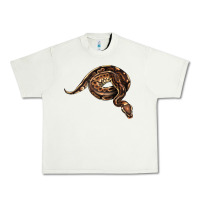 Pistachio Royal Ball Python Illustrations Urban Heavy Tee - LillyAllenDesigns