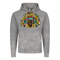 Cloud Rock bear rainbow Vintage Hoodie - BarkalooDesign