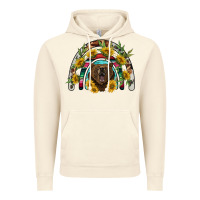 Vintage Artic bear rainbow Vintage Hoodie - BarkalooDesign