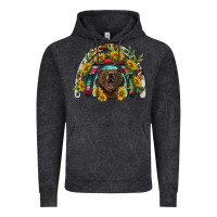 Vintage Black bear rainbow Vintage Hoodie - BarkalooDesign