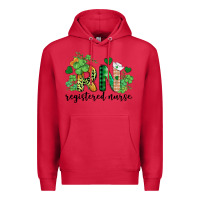 Cardinal st. patricks day registered nurse rn Premium Hoodie - BarkalooDesign