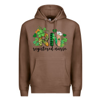 Chestnut st. patricks day registered nurse rn Premium Hoodie - BarkalooDesign