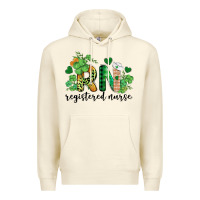 Sandshell st. patricks day registered nurse rn Premium Hoodie - BarkalooDesign