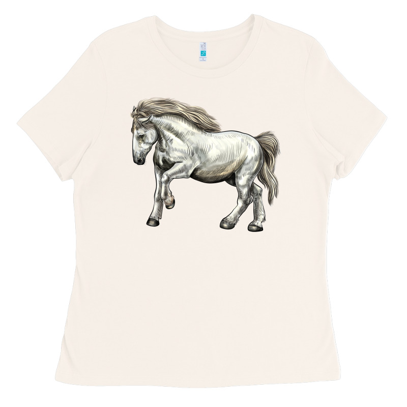 Percheron Horse Ladies Tee by LillyAllenDesigns | Teevron