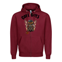 Burgundy Cool Boys Zipper Hoodie - Bettercallsaul