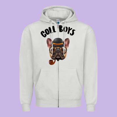 Cool Boys Zipper Hoodie Designed By Bettercallsaul