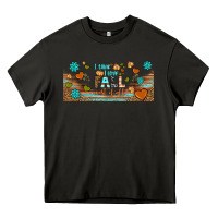 Asphalt i think i love fall most of all libbey glass Heavy Core Tee - BundleAndBundleShop