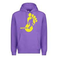 Purple bigfoot Premium Hoodie - artisFamous