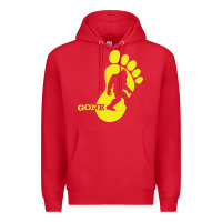 Red bigfoot Premium Hoodie - artisFamous