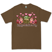 Cacao happy valentines day yoda Premium Tee - CowhideDigitalArt