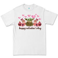 White happy valentines day yoda Premium Tee - CowhideDigitalArt