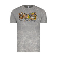Cloud Rock peace love chicken Vintage Tee - LillyAllenDesigns