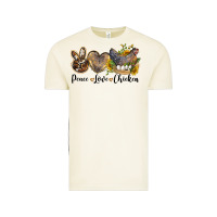 Vintage Arctic peace love chicken Vintage Tee - LillyAllenDesigns