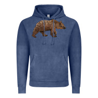Vintage Denim bear Vintage Hoodie - BarkalooDesign