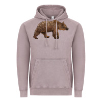 Vintage Zinc bear Vintage Hoodie - BarkalooDesign