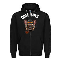 Black Cool Boys Zipper Hoodie - Bettercallsaul