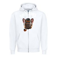 White Cool Boys Zipper Hoodie - Bettercallsaul